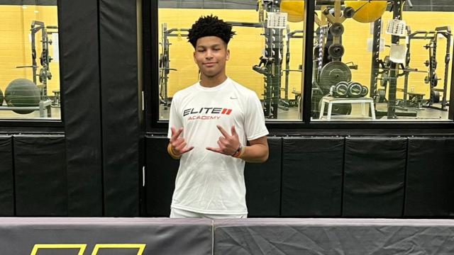 Youth1 Spotlight article with Class of 2027 quarterback Stephen Gyermeh II